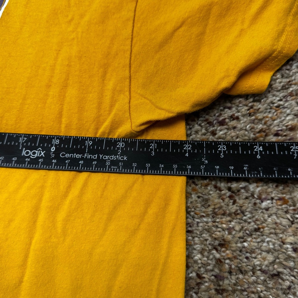 Death Row Records Shirt Mens XL Yellow Short Sleeve Graphic Tee Ripple Junction - Picture 8 of 8